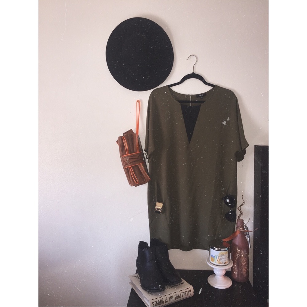Olive dress